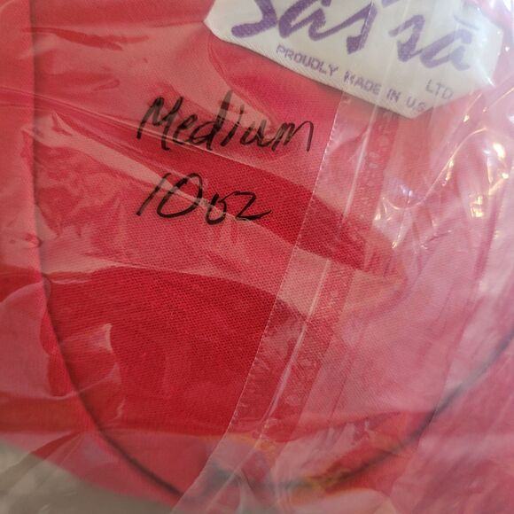 Sas'sa Western Fringe Top Womens Size Medium Red Beaded Concho's Cowgirl Vintage - Picture 9 of 9